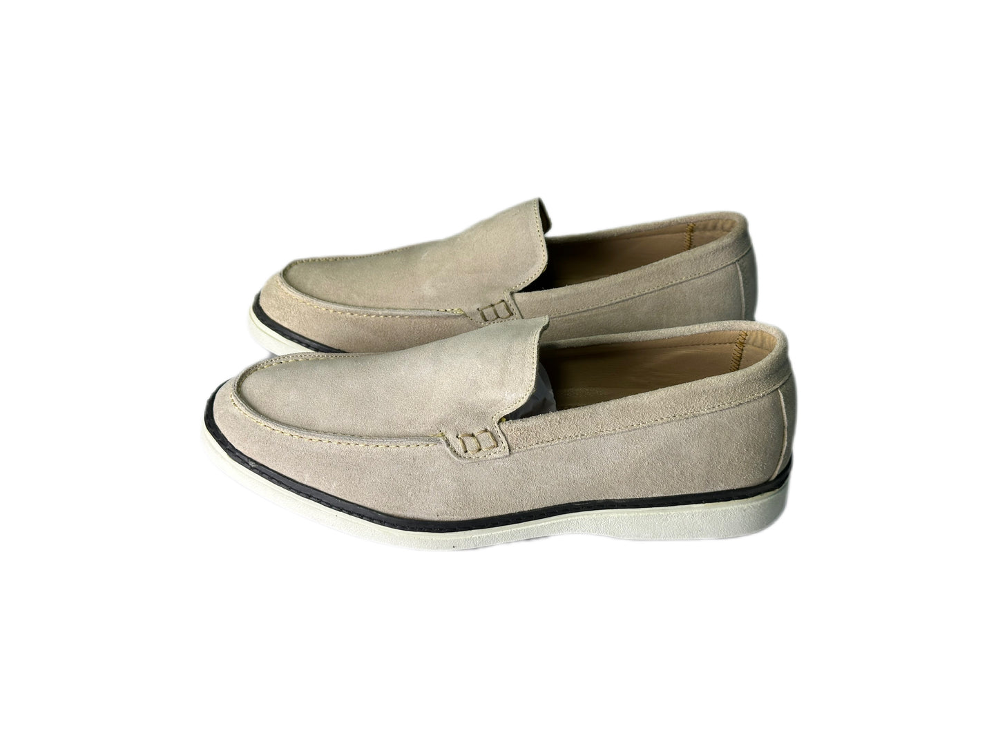 Chaussure Alden daim blanc